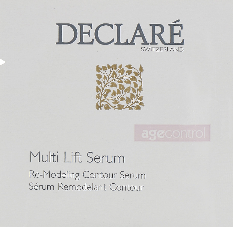 Сыворотка с лифтинг-эффектом - Declare Age Control Multi Lift Serum (пробник) — фото N1