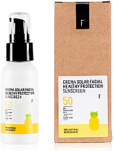 Духи, Парфюмерия, косметика Солнцезащитный крем для лица SPF 50 - Freshly Cosmetics Healthy Protection Facial Sun Cream