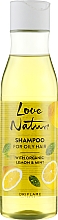 Парфумерія, косметика Шампунь для жирного волосся з лимоном і м'ятою - Oriflame Love Nature Oily Hair Shampoo