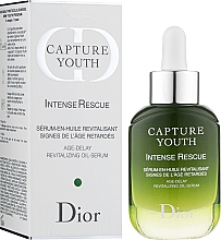 Відновлювальна олійна сироватка для обличчя - Christian Dior Capture Youth Intense Rescue Age-Delay Revitalizing Oil-Serum — фото N2