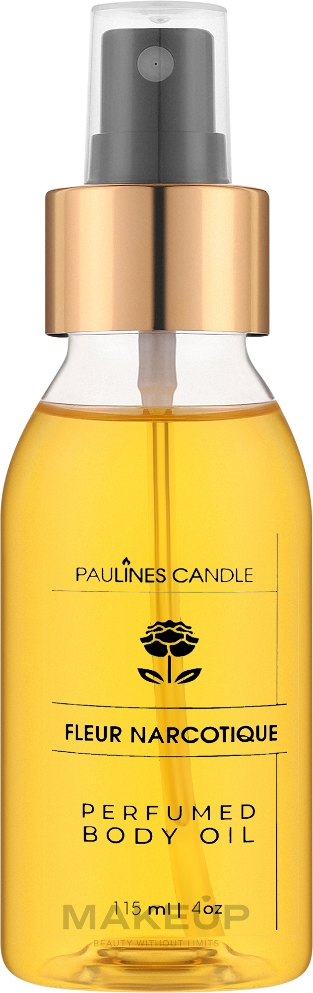 Pauline's Candle Fleur Narcotique Perfumed Body Oil - Парфумована олія для тіла — фото 115ml