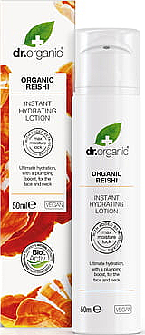 Лосьйон для обличчя - Dr. Organic Organic Reishi Instant Hydrating Lotion — фото N1