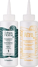 Набор для завивки волос - Echosline Echos Perm 1 Natural Normal Hair Kit — фото N2