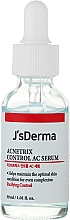 Сироватка для проблемної шкіри обличчя - J'sDerma Acnetrix Control AC Serum — фото N1