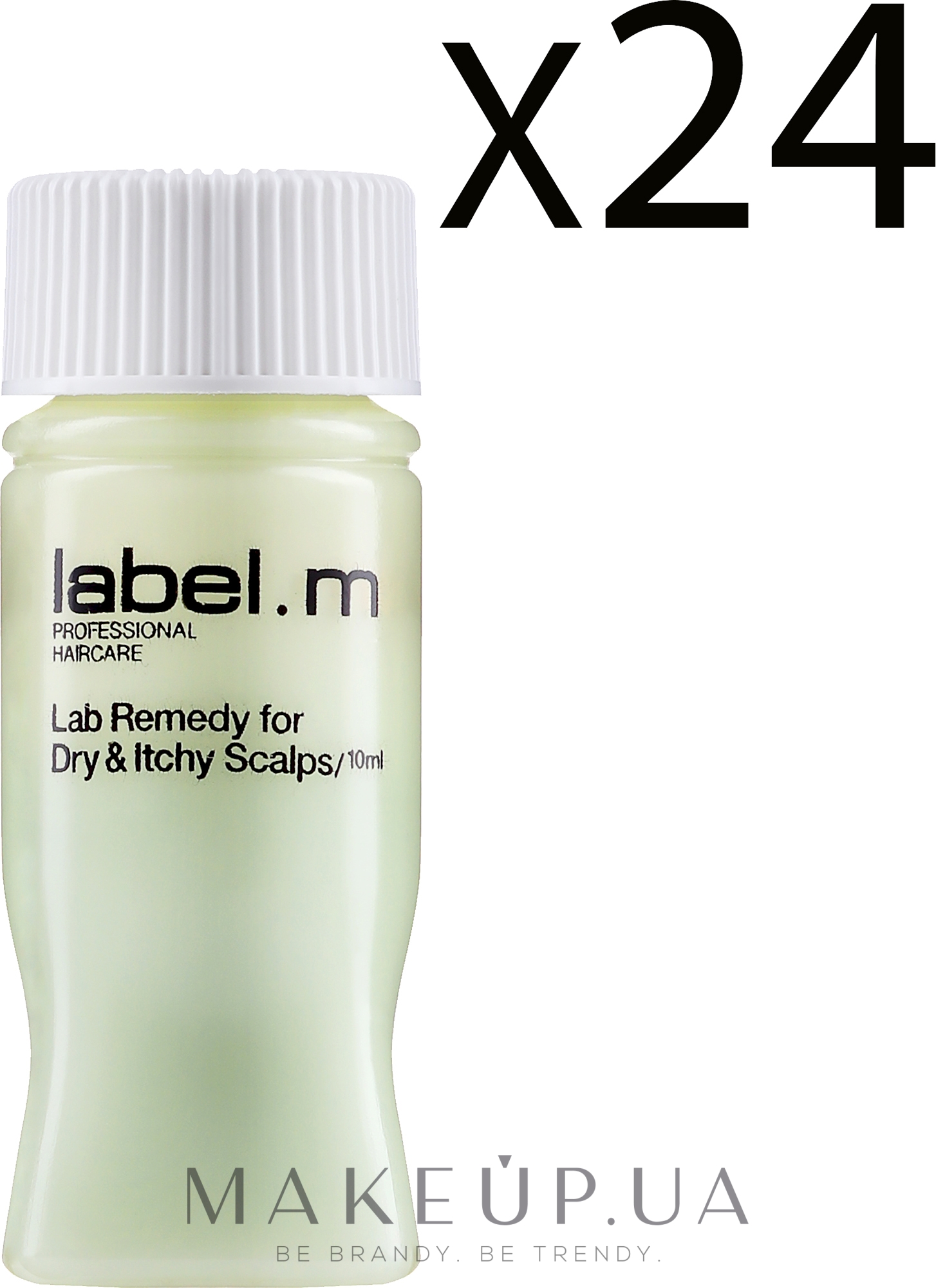 Сиворотка для сухої та зудящої шкіри голови - Label.m Lab remedy for Dry & Itchy Scalp — фото 24x10ml