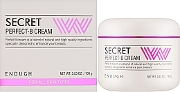 Крем для підвищення пружності грудей - Enough Secret W Perfect-B Cream — фото N2