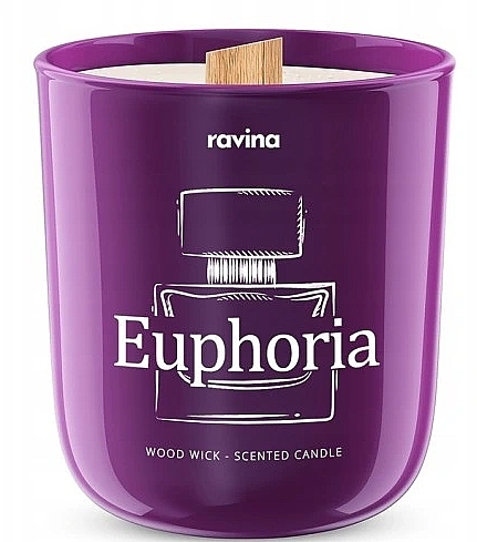 Ароматическая свеча "Euphoria" - Ravina Aroma Candle — фото N1