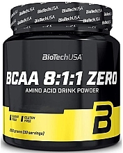 Комплекс амінокислот у порошку "Кола" - BioTechUSA BCAA 8:1:1 Zero Cola Amino Acid Drink Powder — фото N1