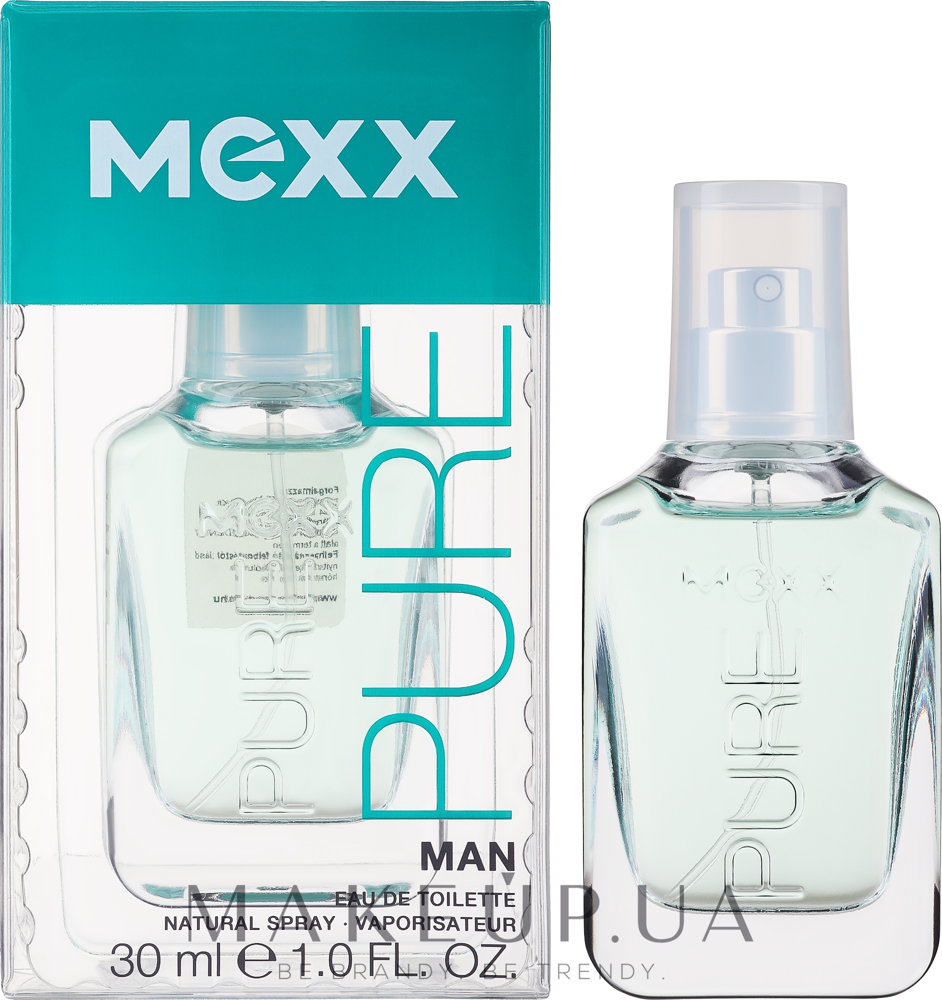 Mexx Pure For Him - Туалетная вода — фото 30ml