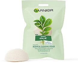 ПОДАРОК! Конжаковый органический спонж для умывания - Garnier Bio Polishing Konjac Botanical Cleansing Sponge — фото N1