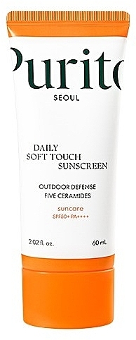 Солнцезащитный крем - Purito Seoul Daily Soft Touch Sunscreen SPF50+ PA++++ 