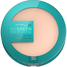 Духи, Парфюмерия, косметика Пудра для лица - Maybelline New York Green Edition Blurry Skin Powder