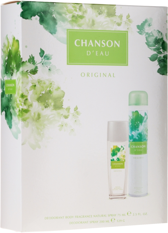 Chanson Dʻeau Original - Набор (deo/spray/75ml + deo/200ml)