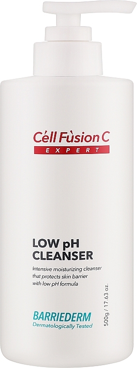 Ніжний гель для очищення сухої шкіри обличчя й тіла - Cell Fusion C Expert Low pH Cleanser — фото N1