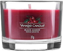 Набір ароматичних свічок "Черешня" - Yankee Candle Black Cherry (candle/3x37g) — фото N2