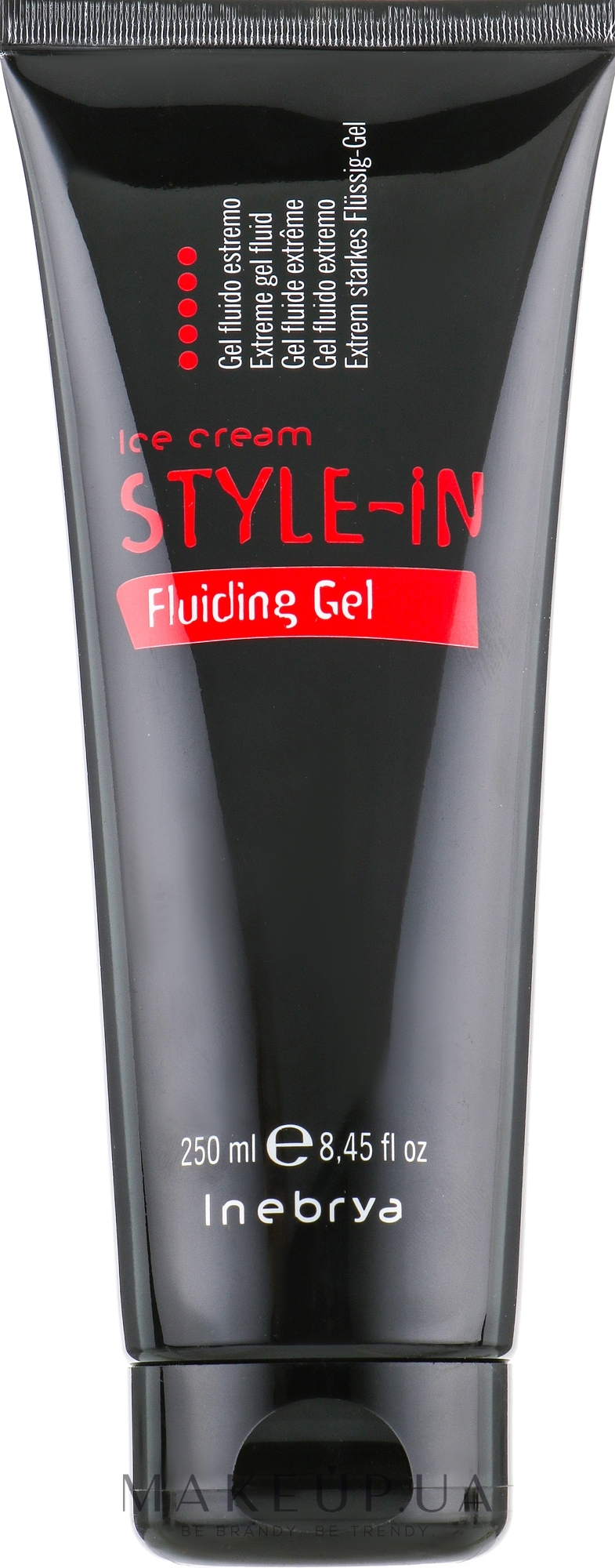 Гель-флюид для укладки волос экстрасильной фиксации - Inebrya Style-In Fluiding Gel Extreme Gel Fluid — фото 250ml