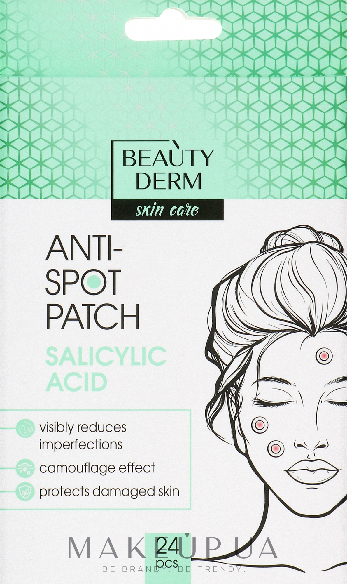 Патчи против недостатков - Beauty Derm Anti-Spot Patch Salicylic Acid — фото 24шт