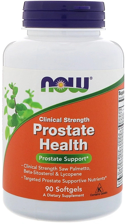 Желатиновые капсулы - Now Foods Prostate Health — фото N4