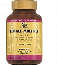Парфумерія, косметика Комплекс вітамінів для жінок - Solgar Female Multiple
