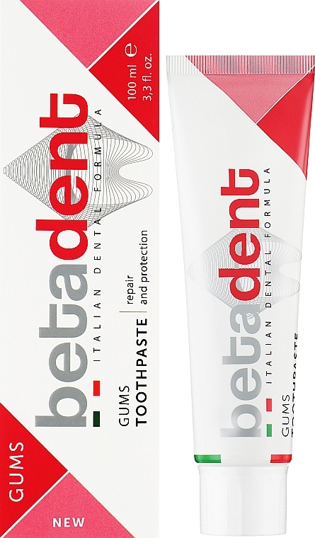 Зубна паста "Gums" - Betadent Gums Toothpaste — фото N2