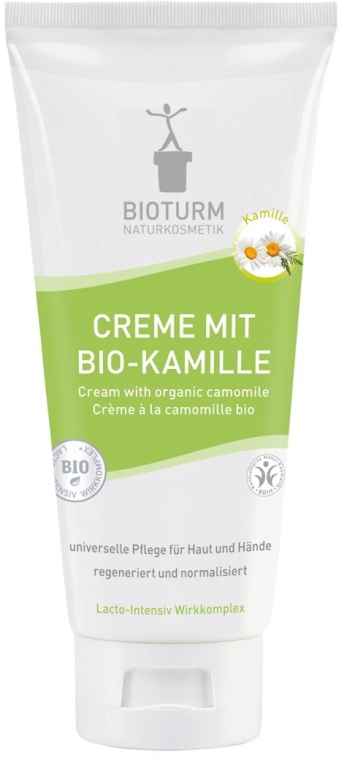 Крем з органічною ромашкою для рук і тіла - Bioturm Organic Chamomile Cream Nr.35 — фото N1