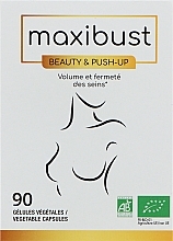 Парфумерія, косметика Комплекс "Максибюст Біо" для збільшення об'єму грудей і тонусу, капсули - Nutriexpert Maxibust