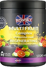 Маска для волосся - Ronney Multi Fruit Complex Regenerating Therapy Mask — фото N2