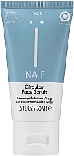 Скраб для обличчя - Naif Natural Skincare Face Scrub Circular — фото N1