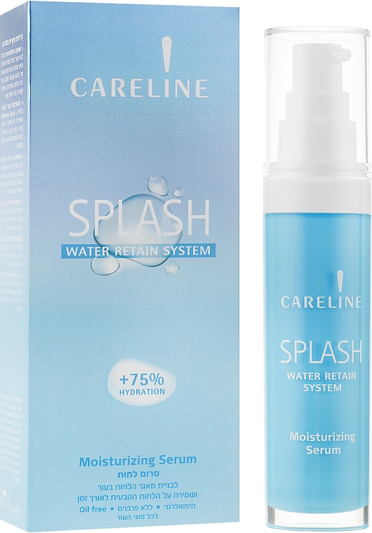 Сироватка для обличчя - Careline Splash Moisturizing Serum — фото N1