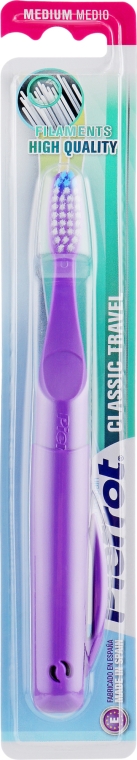 Зубна щітка "Дорожня", фіолетова - Pierrot Travel Classic — фото N1
