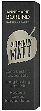 Духи, Парфюмерия, косметика Матовая помада для губ - Annemarie Borlind Ultimate Matte Long Lasting Lipstick