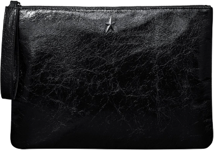 ПОДАРУНОК! Косметичка, чорна - Mugler Alien Black Pouch — фото N1