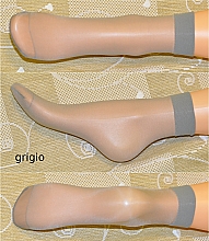 Шкарпетки жіночі "Bella" 20 Den, grigio - Veneziana — фото N2