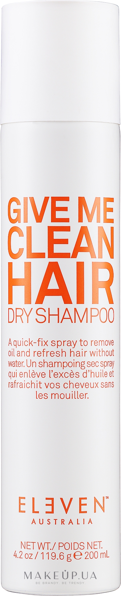 Сухой шампунь - Eleven Australia Give Me Clean Hair Dry Shampoo  — фото 200ml