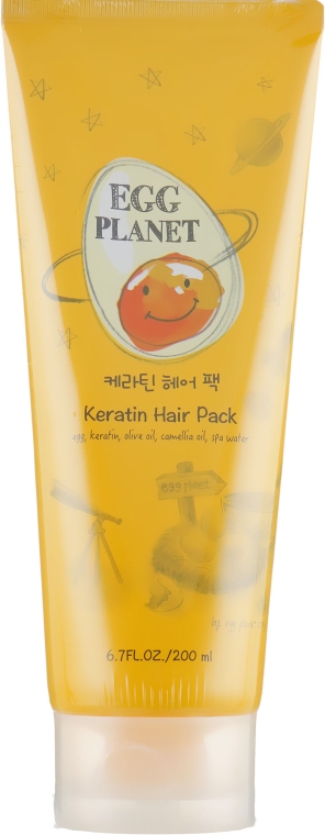 Кератиновая маска для поврежденных волос - Daeng Gi Meo Ri Egg Planet Keratin Hair Pack
