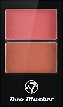 Компактна пудра-рум'яна для обличчя - W7 Duo Powder Blusher — фото N2