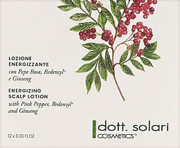 Парфумерія, косметика Лосьйон для волосся - Dott. Solari Phito Complex Energizing Scalp Lotion