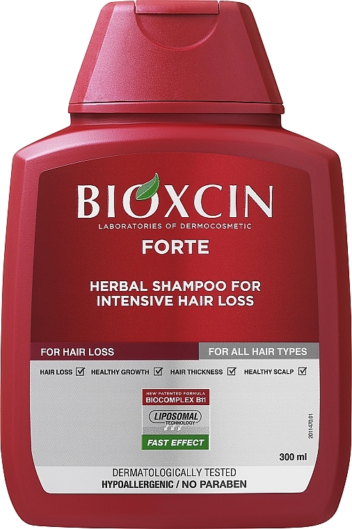 Шампунь против выпадения волос - Bioxcin Forte Shampoo — фото N1