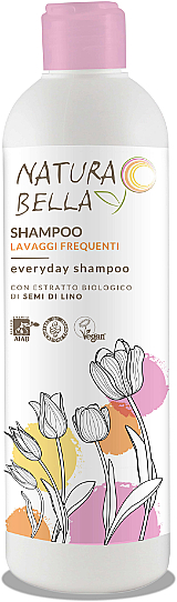 Деликатный шампунь для волос - Pierpaoli Natura Bella Delicate Shampoo — фото N1