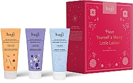 Набор - Hagi Have A Yourself A Merry Little Lotion (b/balm//3х75ml) — фото N1