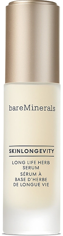 Антивозрастная сыворотка для лица - Bare Minerals Skinlongevity Long Life Herb Serum — фото N1