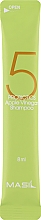 Парфумерія, косметика М'який безсульфатний шампунь з пробіотиками та яблучним оцтом - Masil 5 Probiotics Apple Vinegar Shampoo (пробник)