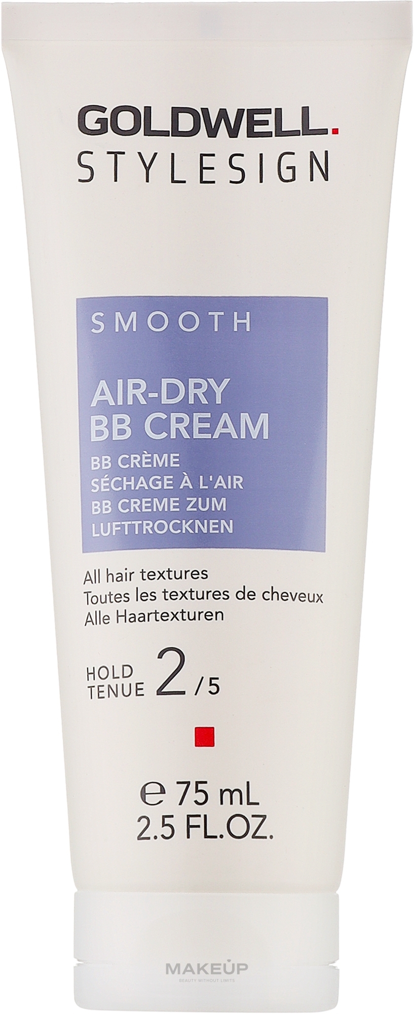 Крем для волосся з ефектом анті-фріз - Goldwell Stylesign Air-Dry BB Cream — фото 75ml