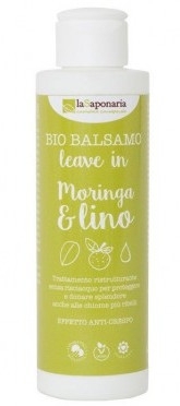 Бальзам для волос несмываемый "Моринга и лен" - La Saponaria Leave-in Conditioner Moringa & Lino