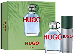 Духи, Парфюмерия, косметика HUGO Man - Набор (edt/75ml + deo/150ml)