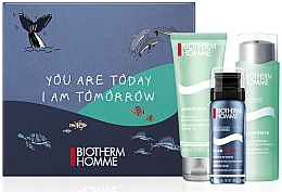 Парфумерія, косметика Набір - Biotherm Aquapower Gift Set (f/gel/75ml + sh/foam/50ml + sh/gel/75ml)