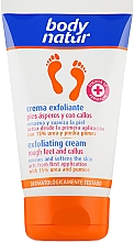 Парфумерія, косметика Відлущувальний крем для ніг - Body Natur Exfoliating Cream