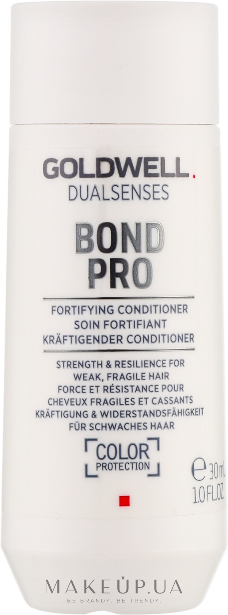 Укрепляющий бальзам для тонких и ломких волос - Goldwell DualSenses Bond Pro Fortifying Conditioner (мини) — фото 30ml