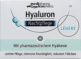 Крем нічний для обличчя - Pharma Hyaluron Nigth Cream Legere — фото N2