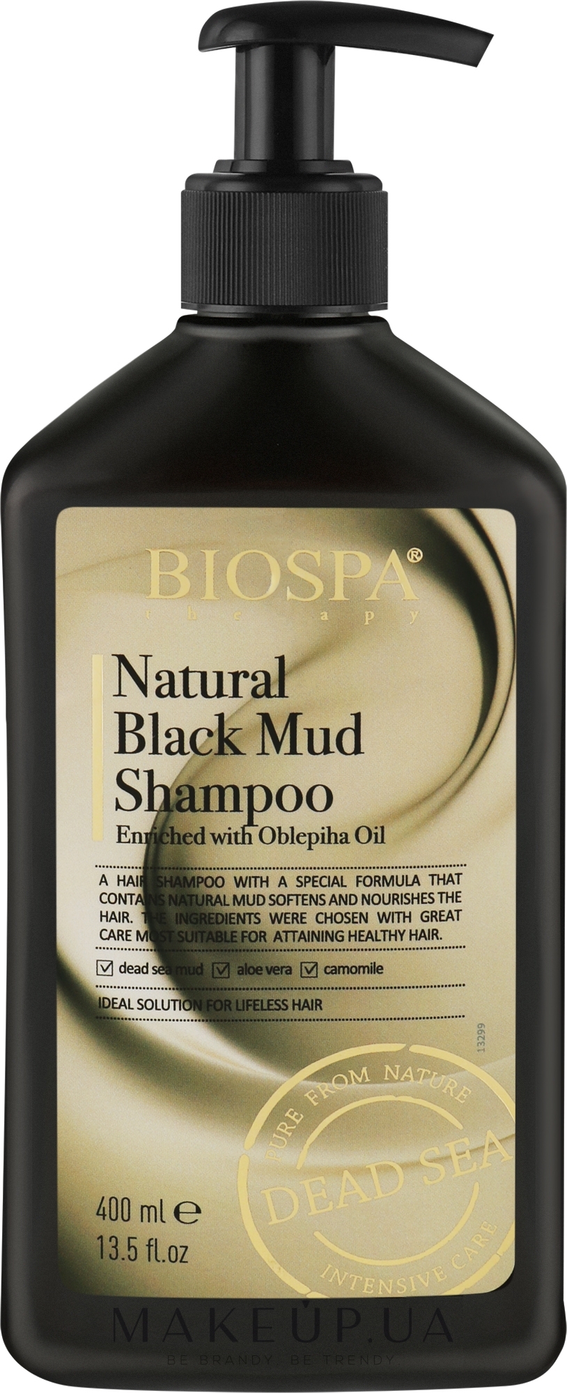 Sea Of Spa Bio Spa Natural Black Mud Shampoo - Шампунь для волос с черной  грязью и облепиховым маслом: купить по лучшей цене в Украине | Makeup.ua